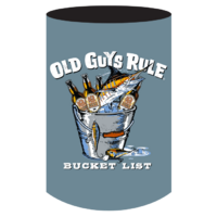 Old Guys Rule Bucket List Drink Holder