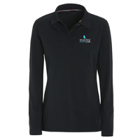 ABRW 23 Womens Active LS Techno Polo