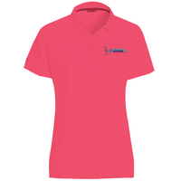 ABRW 25 Slam Tech Pique Polo Womens