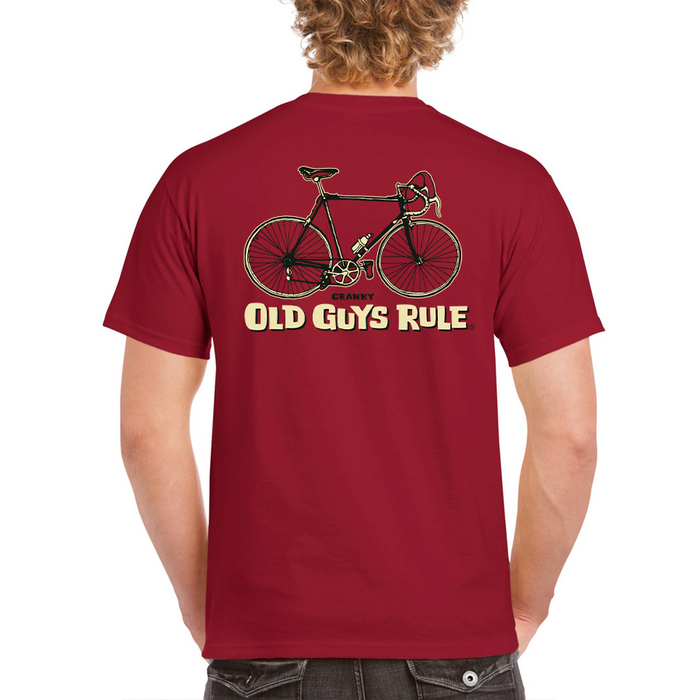 Cranky t-shirt cardinal red M