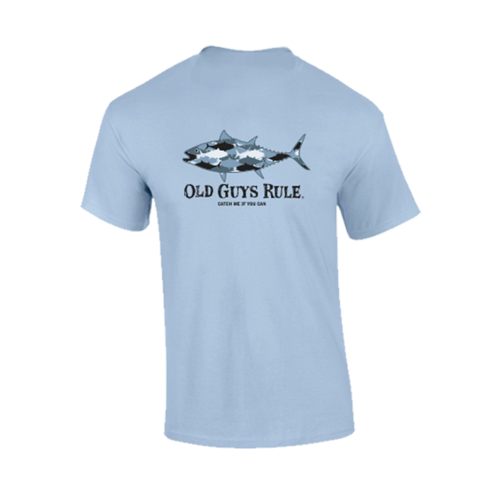 Camo Tuna light blue sst M