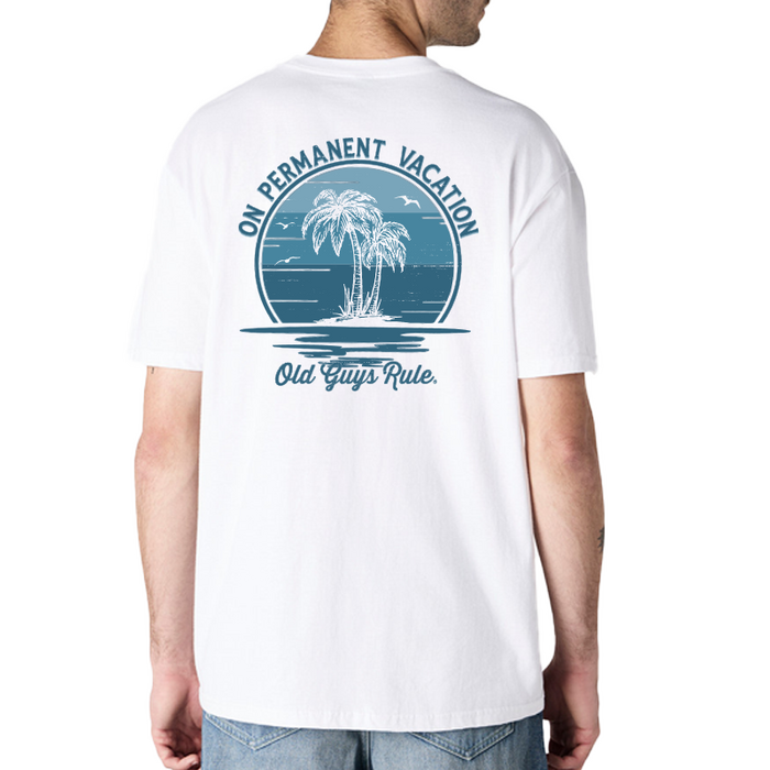 OGR On Permanent Vacation SST White M