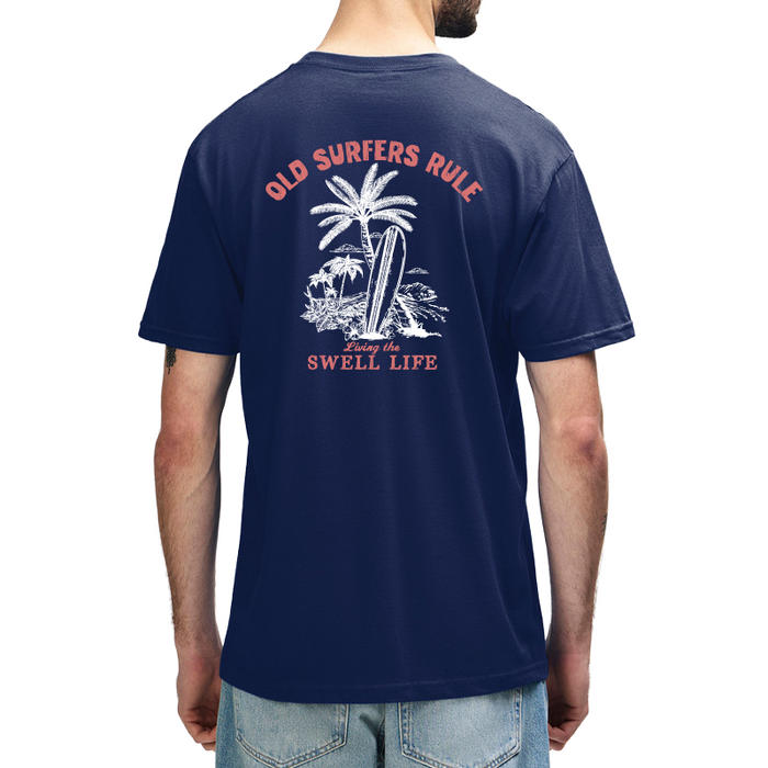 Old Surfers Rule SST Tee M