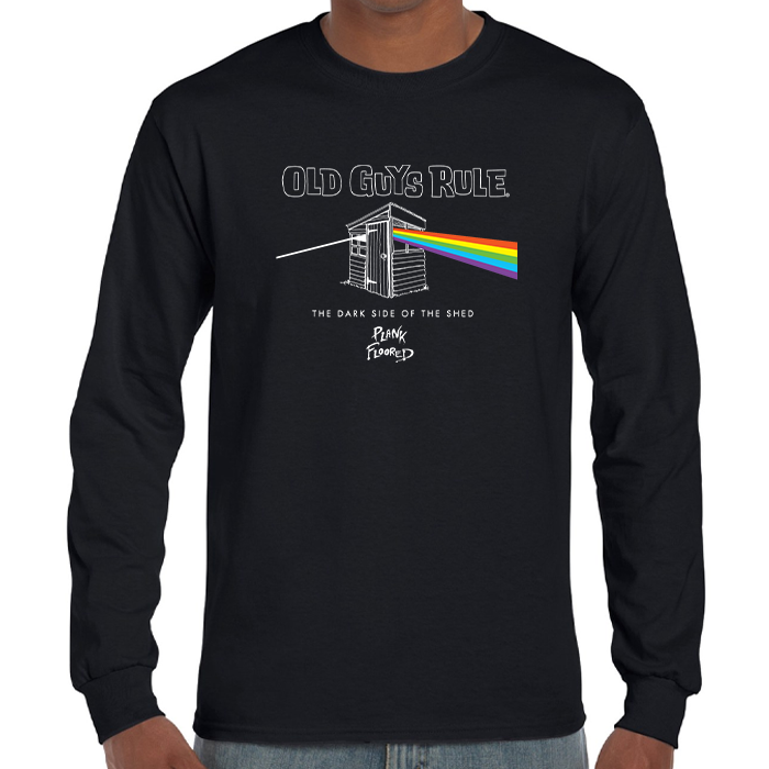 Dark Side Of The Shed Long Sleeve Tee Black M