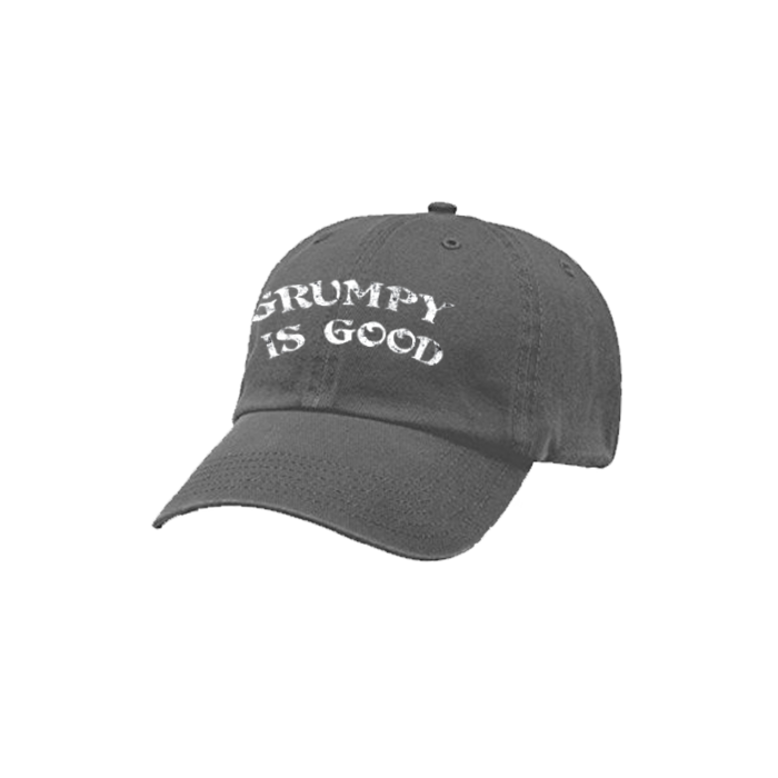 Grumpy Is Good Grey Baseball Cap