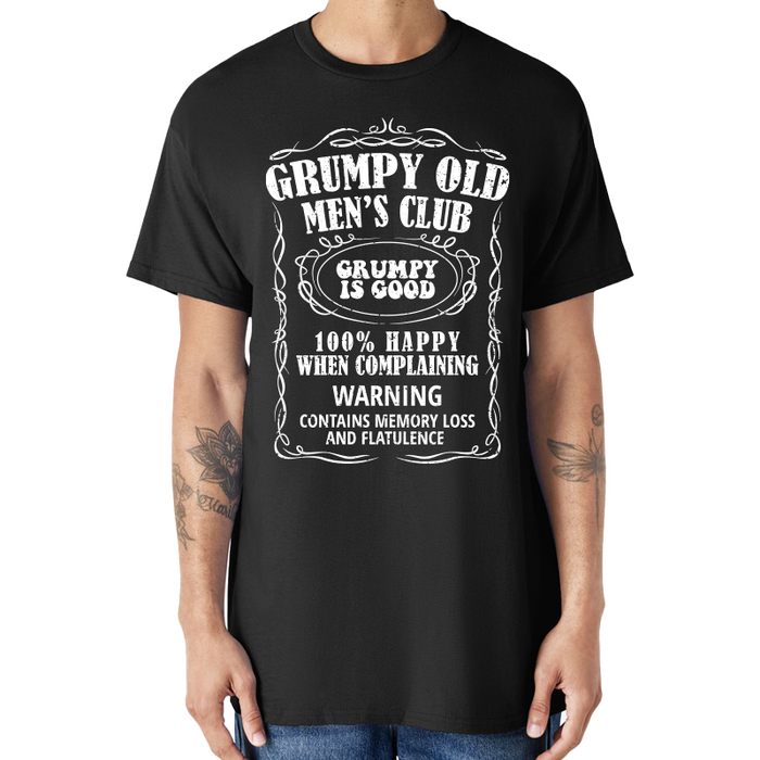 Grumpy Old Mens Club SST Black M
