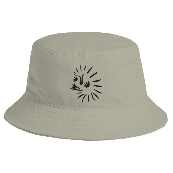 Weiss art Echidna Bucket Hat Ecru S/M
