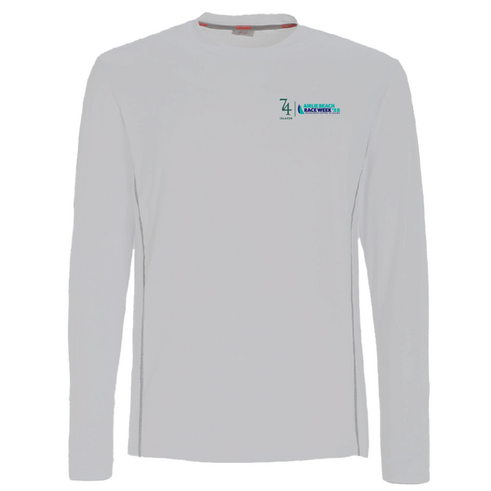 ABRW 25 Slam Sunblock LS Tee Glacier S