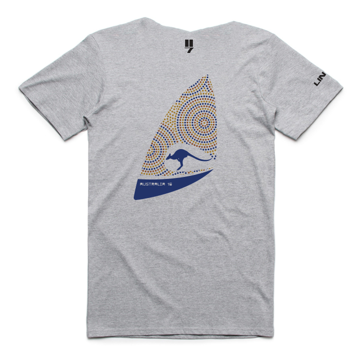 Line 7 Sailing World Cup Kids T-shirt [Colour: Sport Grey] [Size: M]