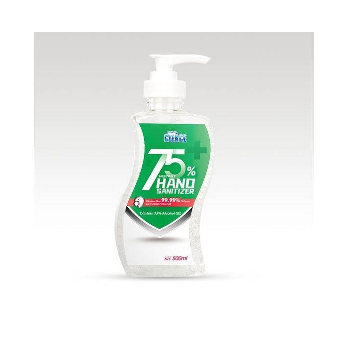 Cleace Hand Sanitiser 500ml 75%