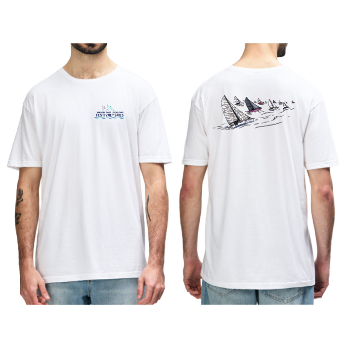 FoS27 SS Softstyle Tee White XS