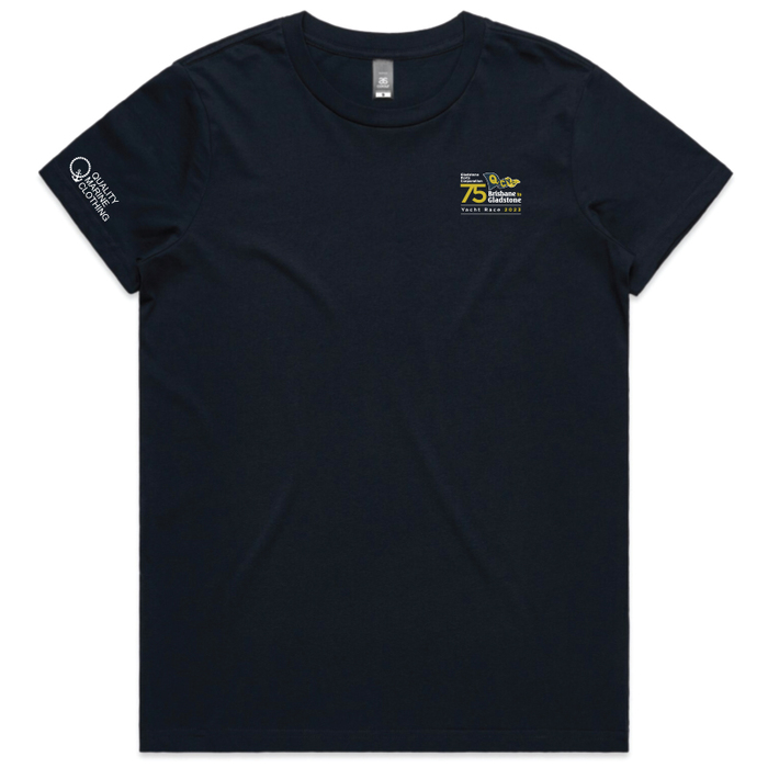 QCYC Womens Event Tee Navy L