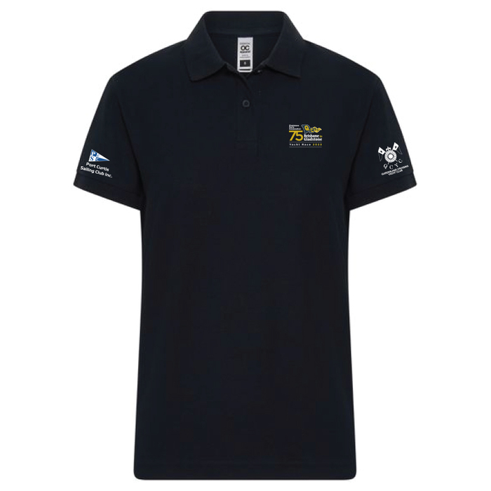 QCYC Women's Collectors Polo Navy 08