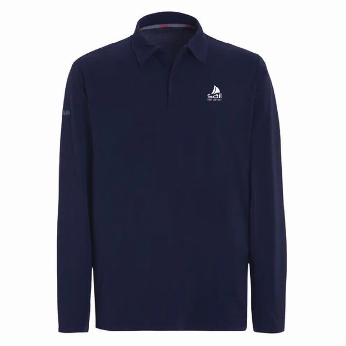 SPS24 LS Active Techno Pique Polo Womens Navy L