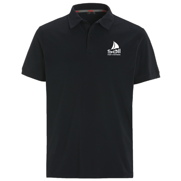 SPS26 Mens Tech Pique Polo Navy