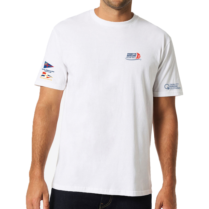 Sydney to Auckland 2023 Mens Tee White M